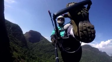 Yamaçparaşütü pilot, fiziksel engelliler, kendi yamaç paraşütü uçan 