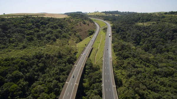 Autostrada Che Uno Stato All Altro — Foto Stock