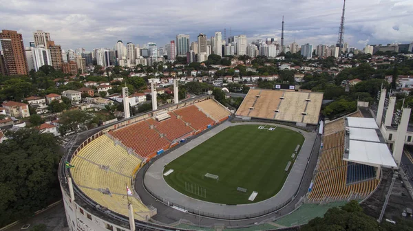 Fútbol Todo Mundo Estadio Pacaembu Sao Paulo Brasil Vídeo Hecho — Foto de Stock