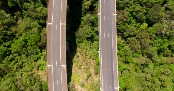 Εθνική Οδό Παγκοσμίως Αυτοκινητόδρομο Castelo Branco Σάο Πάολο Βραζιλία Νότια — Αρχείο Βίντεο