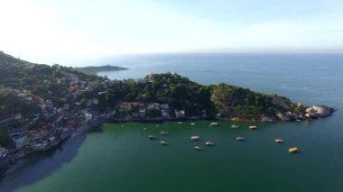 Plajlar ve paradisiacal yerler, dünya, Marambaia Beach Restinga, Rio de Janeiro, Brezilya, Güney America.sandbank Marambaia etrafında harika plajları