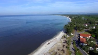Plajlar ve paradisiacal yerler, dünya, Marambaia Beach Restinga, Rio de Janeiro, Brezilya, Güney America.sandbank Marambaia etrafında harika plajları