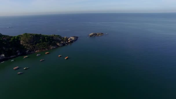 Pantai Dan Tempat Paradisiacal Pantai Indah Seluruh Dunia Restinga Pantai — Stok Video