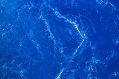 Okyanus yüzey, deniz suyu mavi okyanusun arka plan 