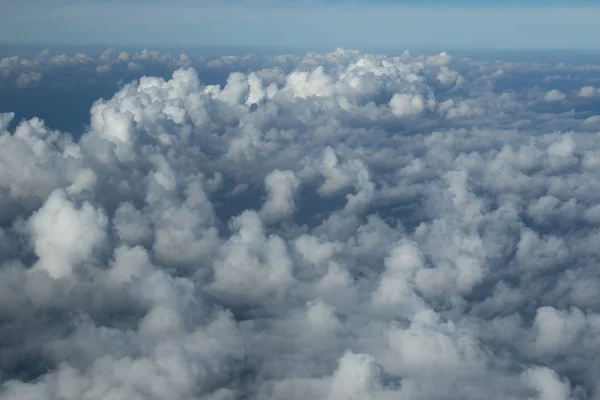 Schöne Wolken Über Dem Meer Schöne Weiße Wolken Die Sich — Stockfoto