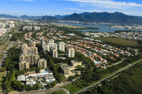 Städer Och Vackra Stadsdelar Barra Tijuca Rio Janeiro Brasilien Sydamerika — Stockfoto