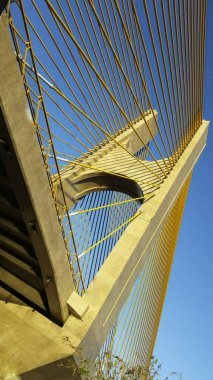 Askılı köprü dünya, Sao Paulo Brezilya, Güney Amerika 