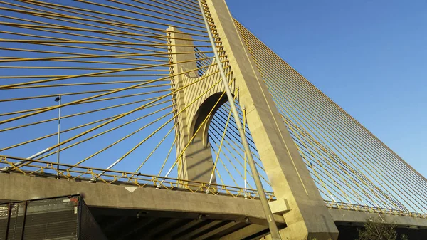 Ponte Cabo Mundo São Paulo Brasil América Sul — Fotografia de Stock