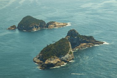 Güzel adalar, Cagarras Adaları Rio de Janeiro Brezilya, Güney Amerika 