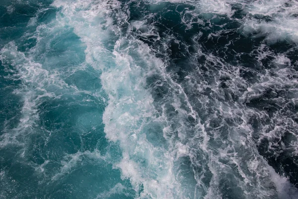 Поверхня Океану Морська Вода Блакитному Океані Фон Далі Питання Мій — стокове фото
