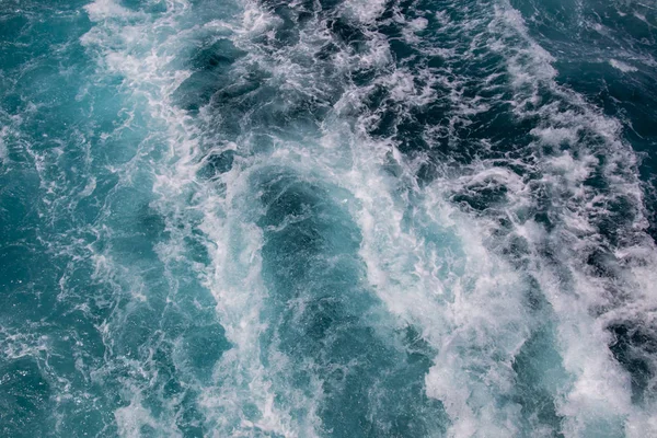 Superfície Oceânica Espuma Mar Oceano Azul Fundo Mais Opções Meu — Fotografia de Stock