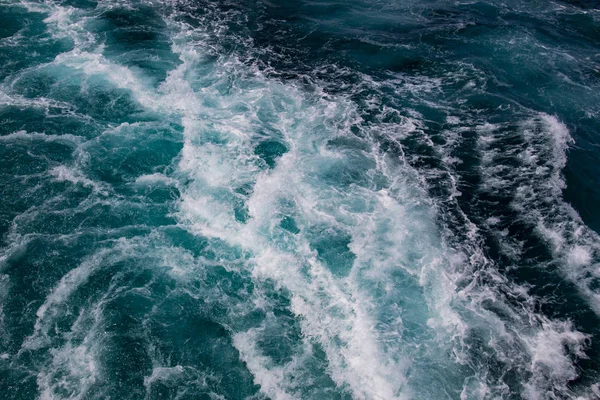 Поверхня Океану Морська Вода Блакитному Океані Фон Далі Питання Мій — стокове фото