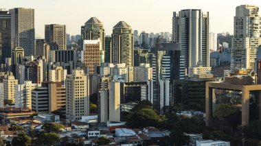 Sao Paulo Brezilya, büyük şehir, büyük binalar, Güney Amerika