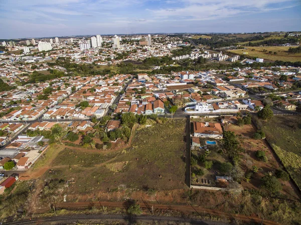 Pequeñas Ciudades América Del Sur Barrio Vila Sao Luiz Botucatu — Foto de Stock