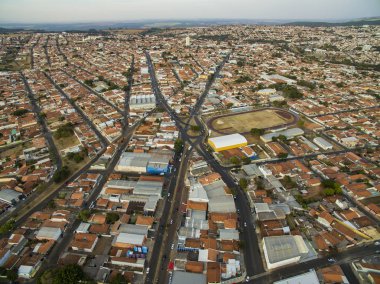 Güney Amerika'da, şehir Populy Sao Paulo, Brezilya, Güney Amerika devlet küçük şehirler 