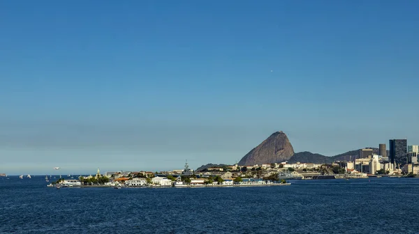 Város Rio Janeiro Brazília Csodálatos Várost Sugar Loaf Helyszín Rio — Stock Fotó