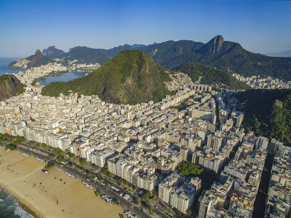 Copacabana Beach Copacabana District Rio Janeiro Brazil South America Most — Stock Photo, Image