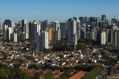 Dünyanın en büyük şehirlerinden. Şehir Sao Paulo, Brezilya Güney Amerika. 