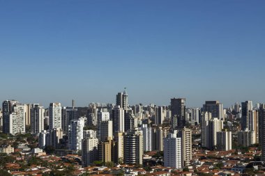 Dünyanın en büyük şehirlerinden. Şehir Sao Paulo, Brezilya Güney Amerika. 