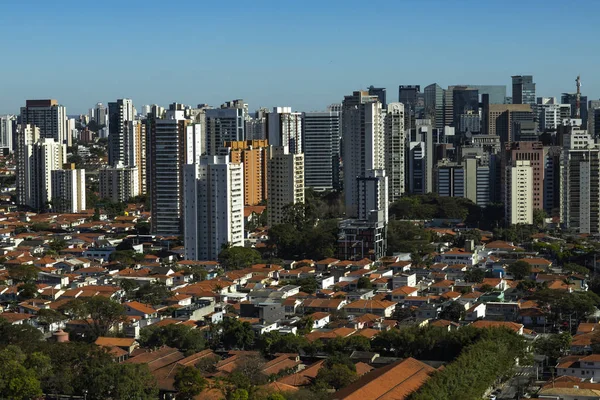 Las Ciudades Más Grandes Del Mundo Ciudad Sao Paulo Brasil — Foto de Stock
