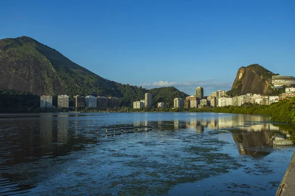 Csodálatos Várost Csodálatos Hely Van Világon Lagúna Környéken Ipanema Rio — Stock Fotó