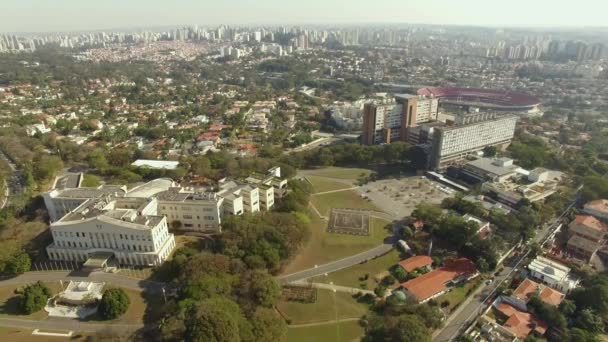 Бандейрантів Палац Уряд Штату Сан Паулу Морумбі Околиці Бразилія Південь — стокове відео