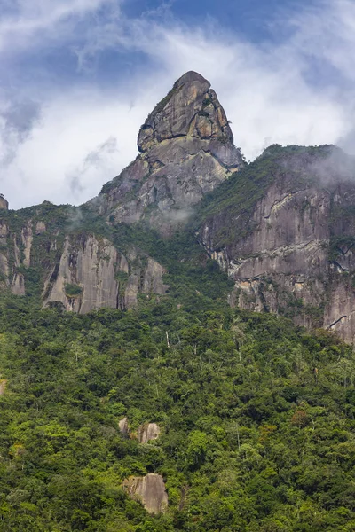 美しい山 神指でテレゾポリス ブラジル ジャネイロ州南アメリカの都市 — ストック写真