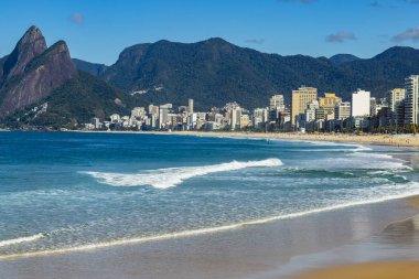 Güzel şehir. İlginç turistik manzaralar. Harika şehirler. Dünya harikaları. Rio de Janeiro Brezilya Güney Amerika. 