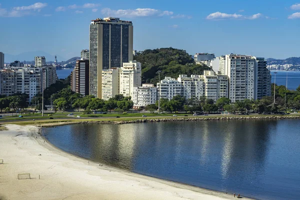 Ciudad Río Janeiro Brasil Fondo Barrio Botafogo América Del Sur — Foto de Stock