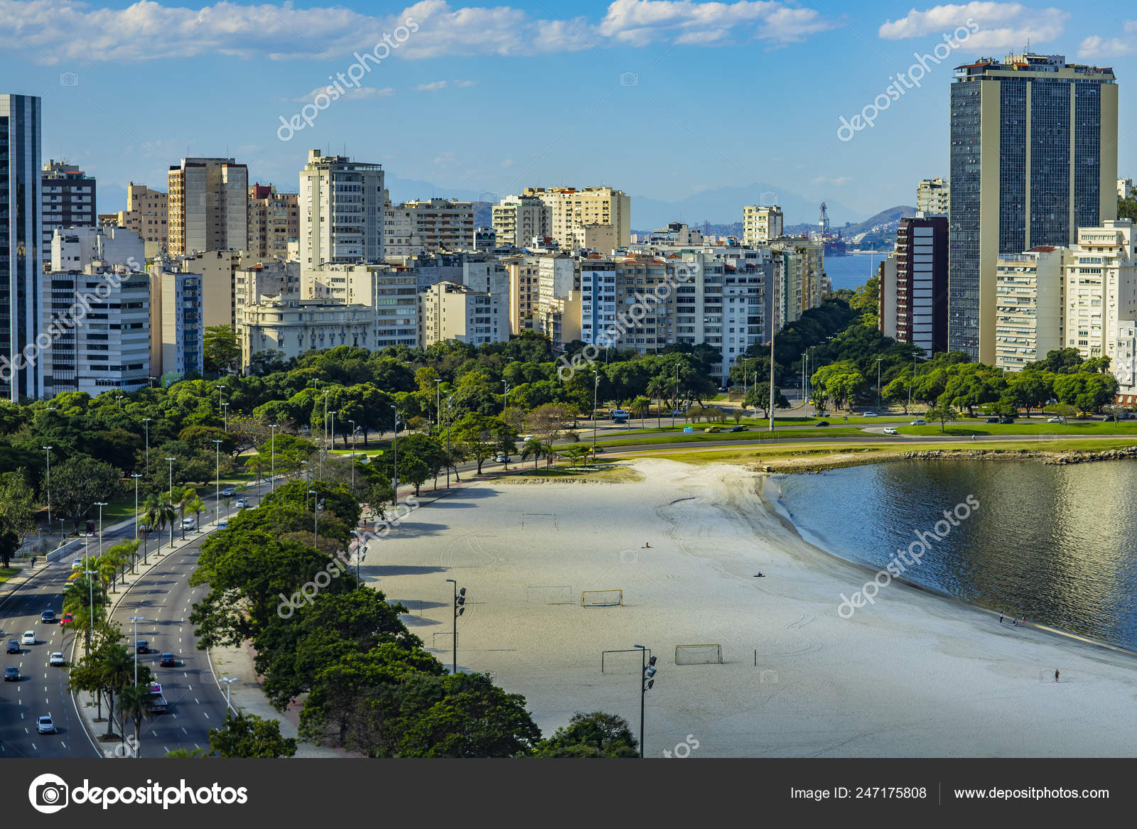 City Rio Janeiro Brazil Background Neighborhood Botafogo South America Stock Photo By C Ranimiro