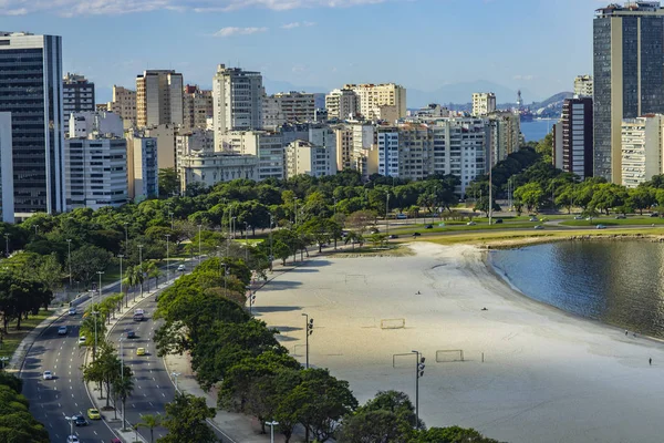 Miasto Rio Janeiro Brazylia Tle Sąsiedztwo Botafogo Ameryka Południowa — Zdjęcie stockowe