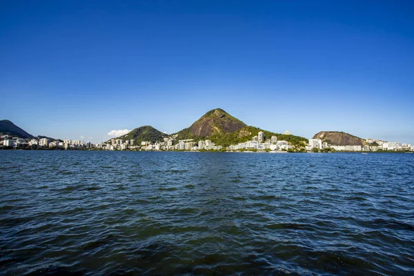 Apartamentos Mais Caros Mundo Lugares Maravilhosos Mundo Lagoa Bairro Ipanema — Fotografia de Stock