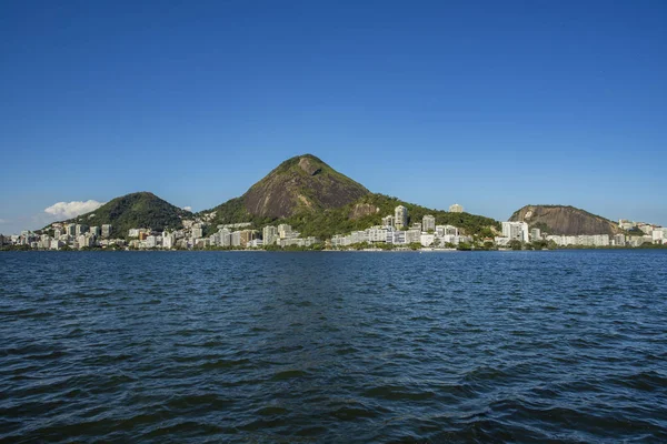 Lagoa Rodrigo Freitas Rio Janeiro Brasil América Sul — Fotografia de Stock