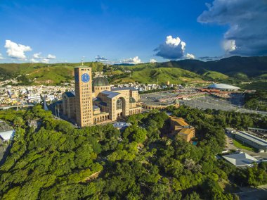 Aparecida şehir, Sao Paulo eyalet / Brezilya Güney America.03/08/2019cathedral Our Lady Aparecida Basilica