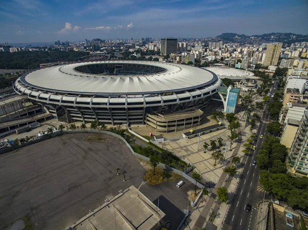 Rio Janeiro Şehri Brezilya Güney Amerika 2019Maracana Stadyumu Brezilya Futbolu — Stok fotoğraf
