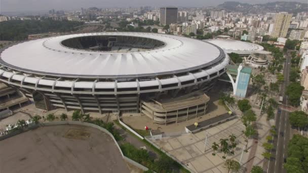 Cidade Rio Janeiro Brasil América Sul 2019 Maracana Stadium Futebol — Vídeo de Stock
