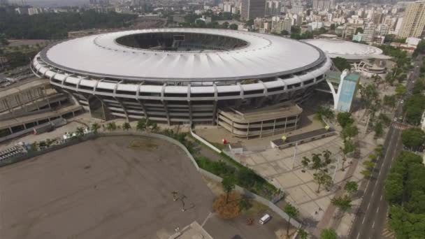 Stadion Maracana. Brazilský fotbal. Muzikál na stadionu Maracany. Město Rio de Janeiro, Brazílie, Jižní Amerika. 05/04/2019 