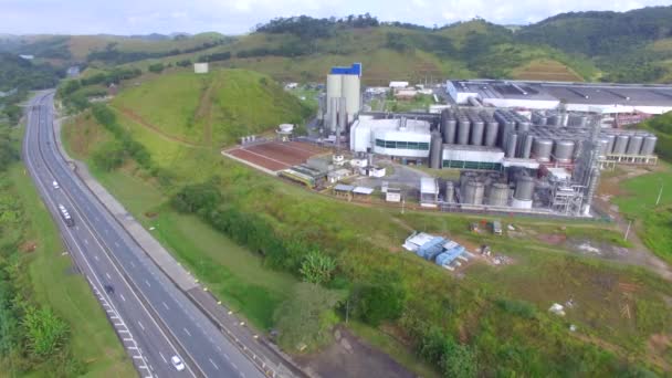 Indústrias Cervejas Mundo Cervejaria Ambev Uma Das Maiores Cervejarias Mundo — Vídeo de Stock