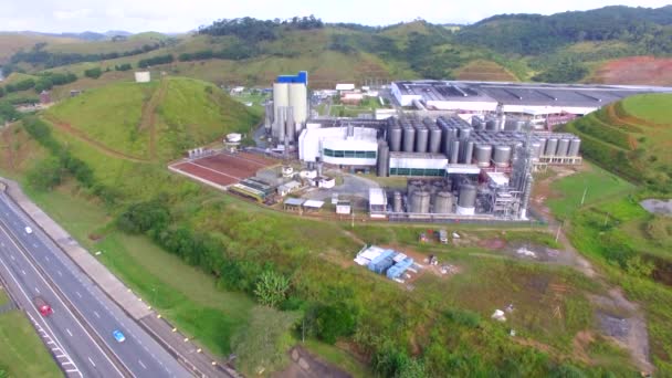 Pivní Průmysl Světa Pivovar Ambev Jeden Největších Pivovarů Světě Město — Stock video