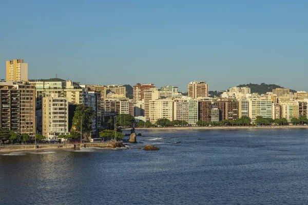 Város Tengerparton City Niteroi Állam Rio Janeiro Brazília Dél Amerika — Stock Fotó