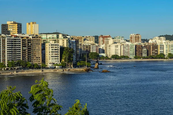 Ciudad Junto Mar Ciudad Niteroi Estado Río Janeiro Brasil Sudamérica — Foto de Stock