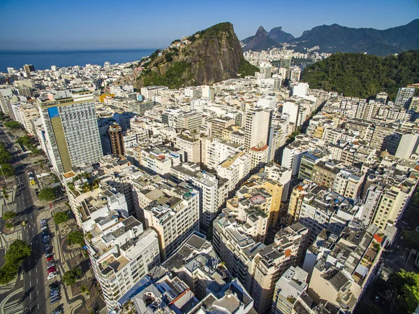 Világ Leghíresebb Strandja Csodálatos Város Világ Paradicsoma Copacabana Strand Copacabana — Stock Fotó