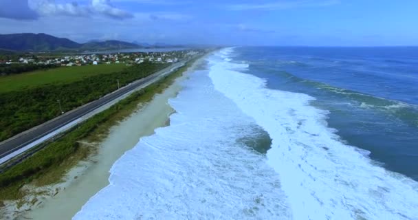 Maravilhosas Praias Redor Mundo Jacon Beach Rio Janeiro Brasil América — Vídeo de Stock