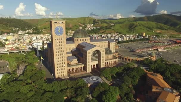 Aparecida État Sao Paulo Brésil Amérique Sud 2019Les Grands Sanctuaires — Video