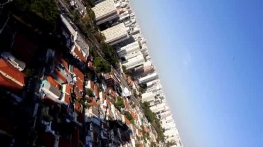 360 derece dönüyor. Sao Paulo şehri, Brezilya Güney Amerika. 