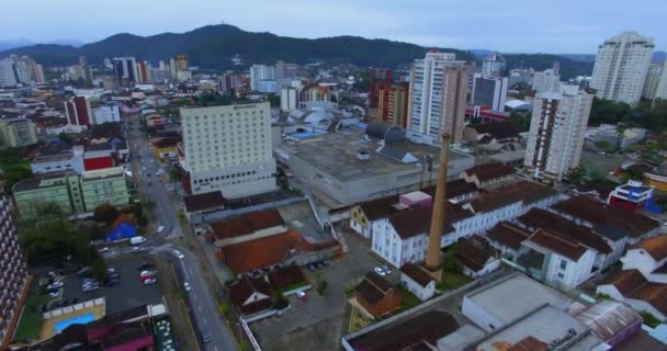 Город Жуинвиль Бразильский Штат Санта Катарина Города Южной Америки Города — стоковое видео