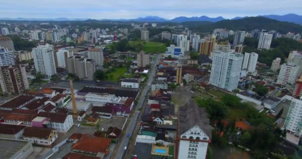 南アメリカの都市 ブラジルの都市 ブラジルのサンタ カタリーナ州ジョインビル市 — ストック動画