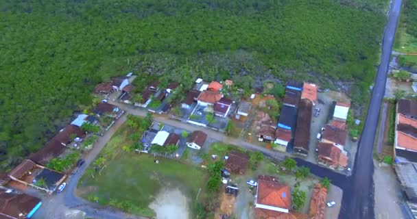 Vila Gloria Ferry Joao Souza Mello Alvim Road Sudamérica Brasil — Vídeo de stock