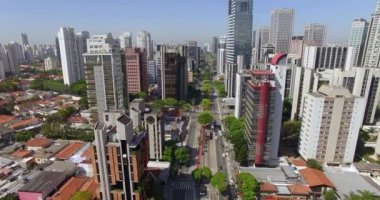 Dünyanın en önemli şehirleri. Dünyanın en önemli caddeleri. Sao Paulo şehri. Sao Paulo Eyaleti, Brezilya Güney Amerika. 