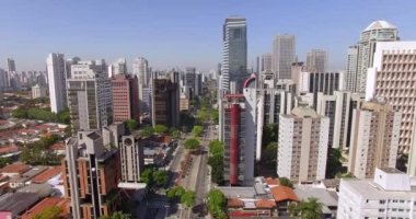 Dünyanın en önemli şehirleri. Dünyanın en önemli caddeleri. Sao Paulo şehri. Sao Paulo Eyaleti, Brezilya Güney Amerika. 
